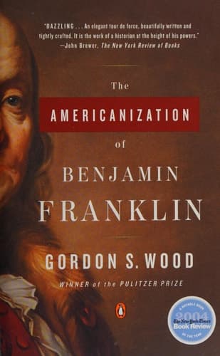 Cover of The Americanization of Benjamin Franklin