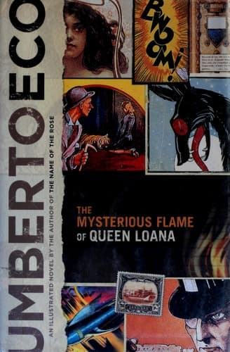Cover of The Mysterious Flame of Queen Loana An Illustrated Novel
