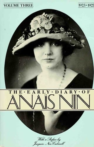 Cover of The Early Diary of Anais Nin, Vol.3, 1923-1927