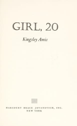 Cover of Girl, 20