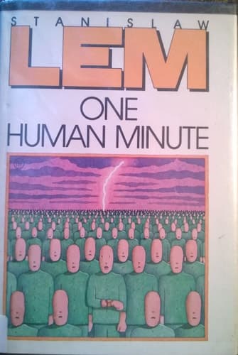 Cover of One Human Minute (English and Polish Edition)