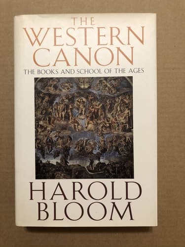 Cover of The Western Canon: The Books and School of the Ages