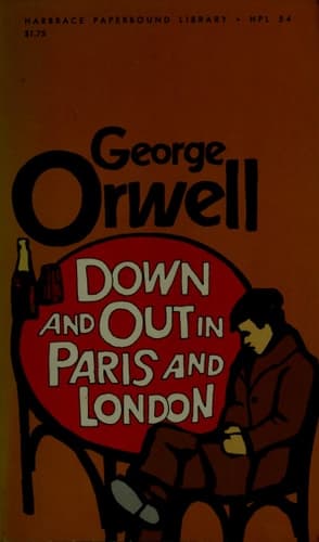 Cover of Modern Classics Down and Out in Paris and London