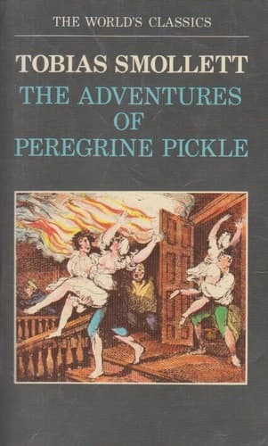 Cover of Peregrine Pickle: (xii,367 pages)+15 advertisements ; volume 2 (vii, 366 pages)+8 advertisements