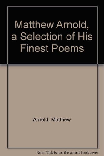 Cover of Matthew Arnold (Oxford Poetry Library)