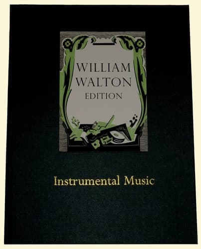 Cover of Instrumental Music William Walton Edition vol. 20