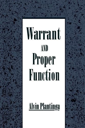 Cover of Warrant and Proper Function