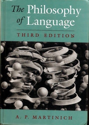Cover of The Philosophy of Language