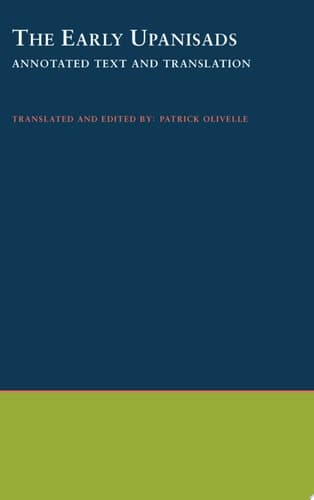 Cover of The Early Upanishads Annotated Text and Translation