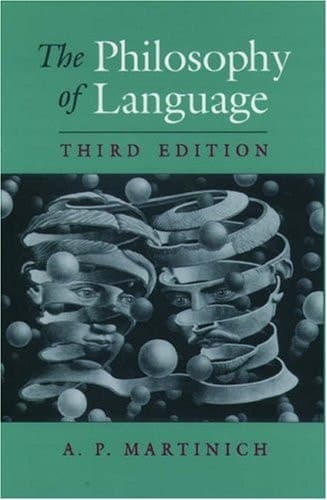 Cover of The Philosophy of Language