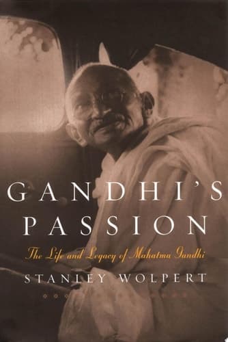 Cover of Gandhi's Passion The Life and Legacy of Mahatma Gandhi