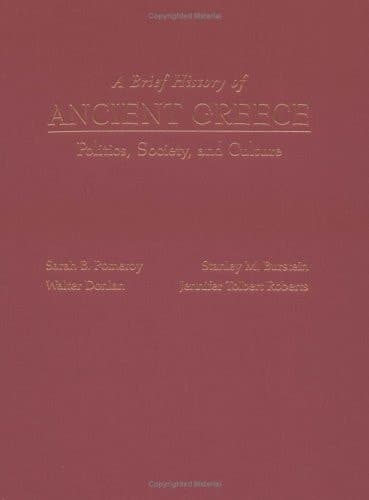 Cover of A Brief History of Ancient Greece Politics, Society, and Culture