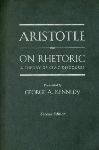 Cover of On Rhetoric A Theory of Civic Discourse
