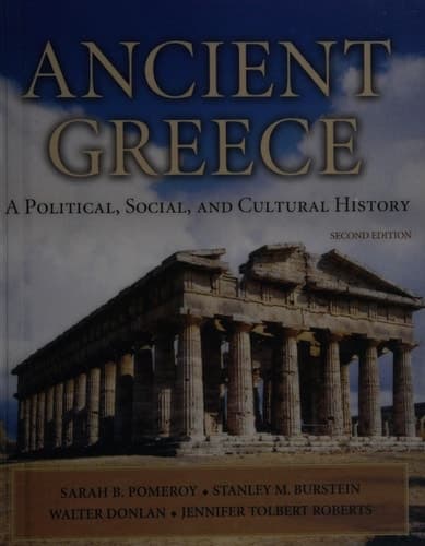 Cover of Ancient Greece: A Political, Social and Cultural History, 2nd Edition