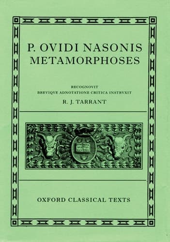 Cover of Ovid Metamorphoses