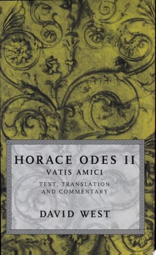 Cover of Vatis Amici Odes II