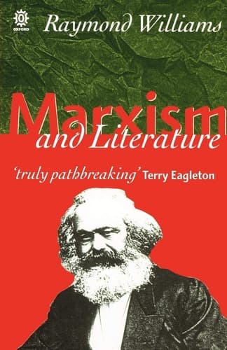 Cover of Marxism and Literature