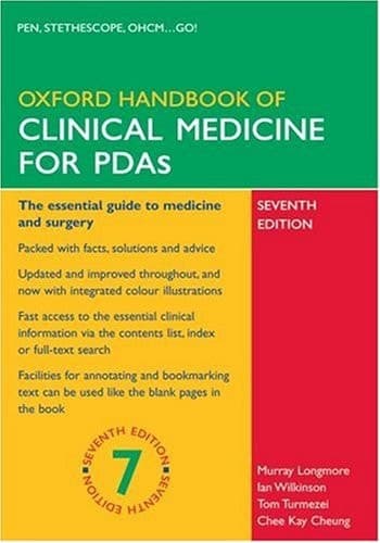 Cover of Oxford Handbook of Clinical Medicine for PDA