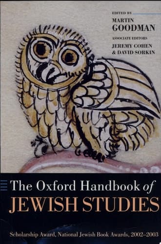 Cover of The Oxford Handbook of Jewish Studies