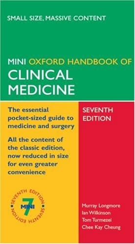 Cover of Mini Oxford Handbook of Clinical Medicine