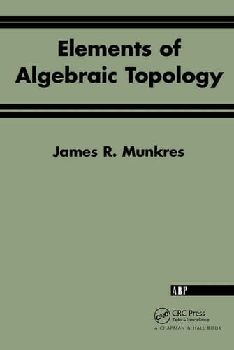 Cover of Elements Of Algebraic Topology
