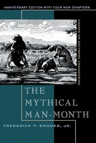 Cover of Mythical Man-Month, The: Essays on Software Engineering, Anniversary Edition