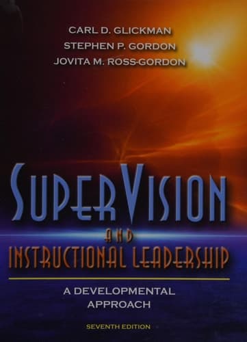 Cover of SuperVision and Instructional Leadership A Developmental Approach