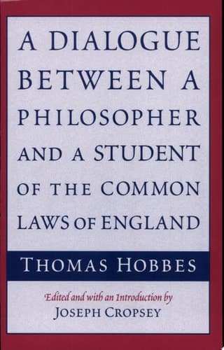 Cover of A Dialogue Between a Philosopher and a Student of the Common Laws of England
