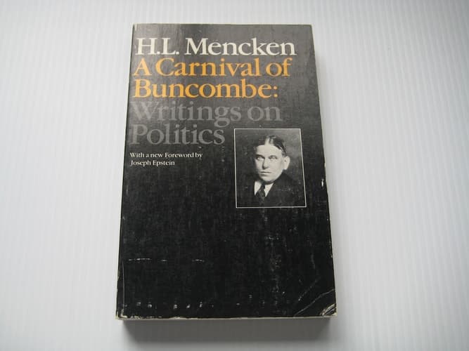 Cover of A Carnival of Buncombe Writings on Politics