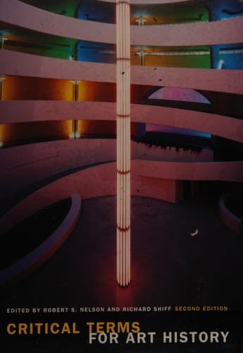 Cover of Critical Terms for Art History, Second Edition