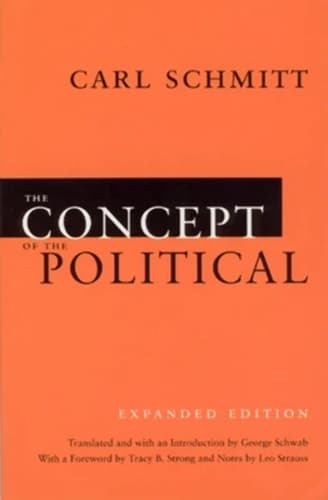 Cover of The Concept of the Political Expanded Edition