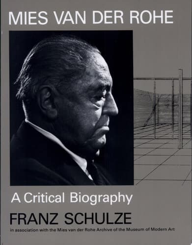 Cover of Mies Van Der Rohe A Critical Biography