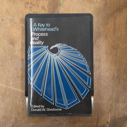 Cover of A Key to Whitehead's Process and Reality
