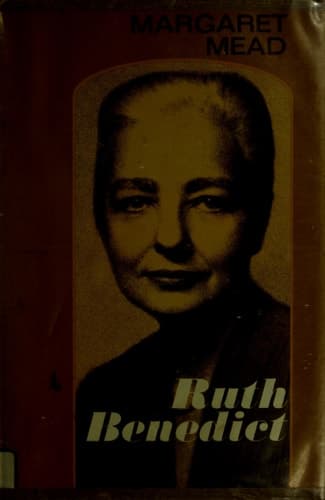 Cover of Ruth Benedict A Humanist in Anthropology