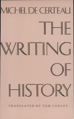 Cover of The Writing of History