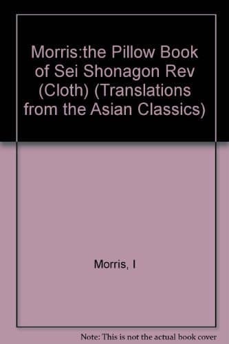 Cover of The Pillow Book of Sei Shonagon