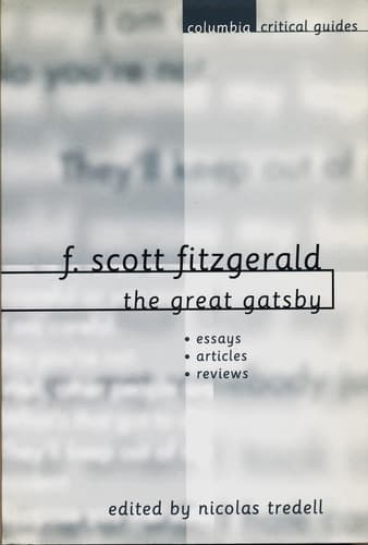 Cover of F. Scott Fitzgerald The Great Gatsby