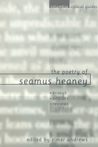 Cover of The Poetry of Seamus Heaney
