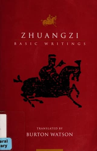 Cover of Zhuangzi Basic Writings