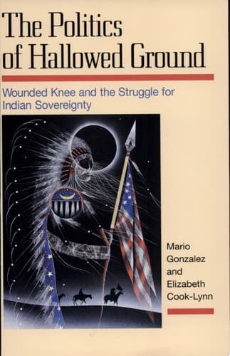 Cover of The Politics of Hallowed Ground Wounded Knee and the Struggle for Indian Sovereignty