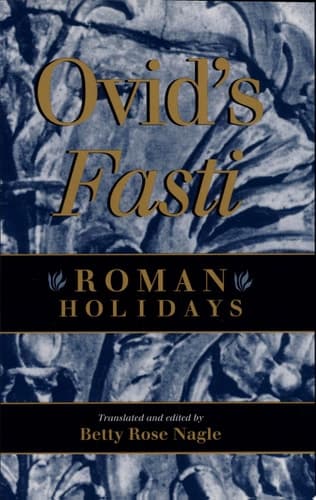 Cover of Ovid's Fasti Roman Holidays