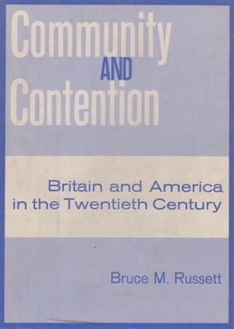 Cover of Community and Contention: Britain and America in the Twentieth Century