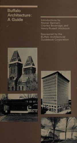 Cover of Buffalo Architecture A Guide