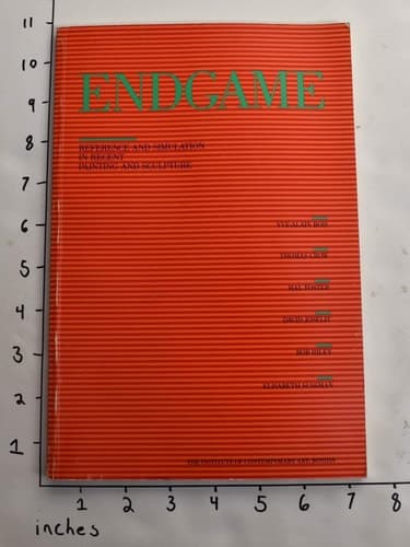 Cover of Endgame: Reference and Simulation in Recent Painting and Sculpture