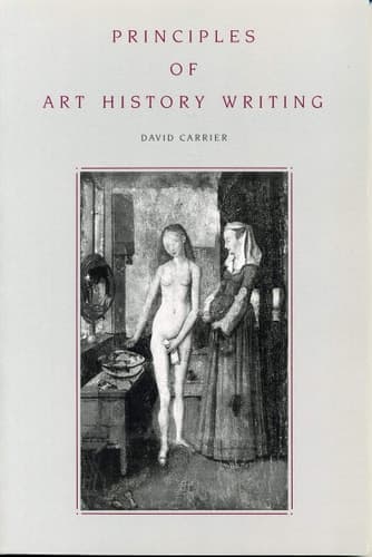 Cover of Principles of Art History Writing