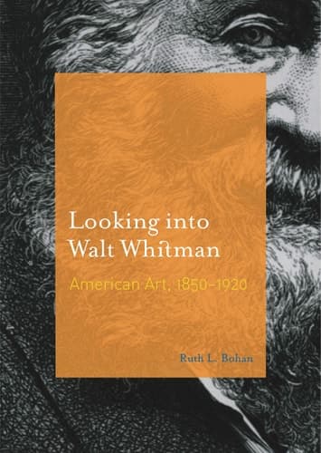 Cover of Looking Into Walt Whitman American Art, 1850-1920