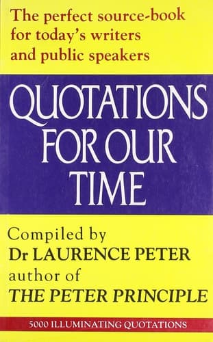 Cover of Quotations for Our Time