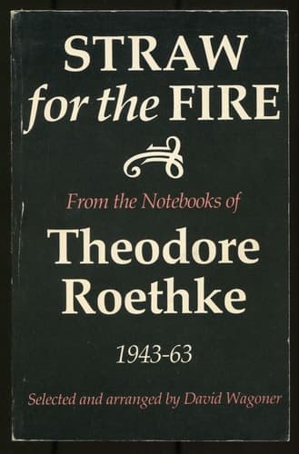 Cover of Straw for the Fire From the Notebooks of Theodore Roethke, 1943-63