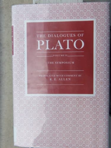 Cover of Plato's Symposium A Translation by Seth Benardete with Commentaries by Allan Bloom and Seth Benardete