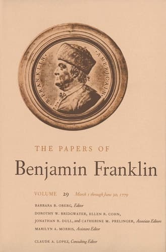 Cover of The Papers of Benjamin Franklin March 1 Through June 30, 1779